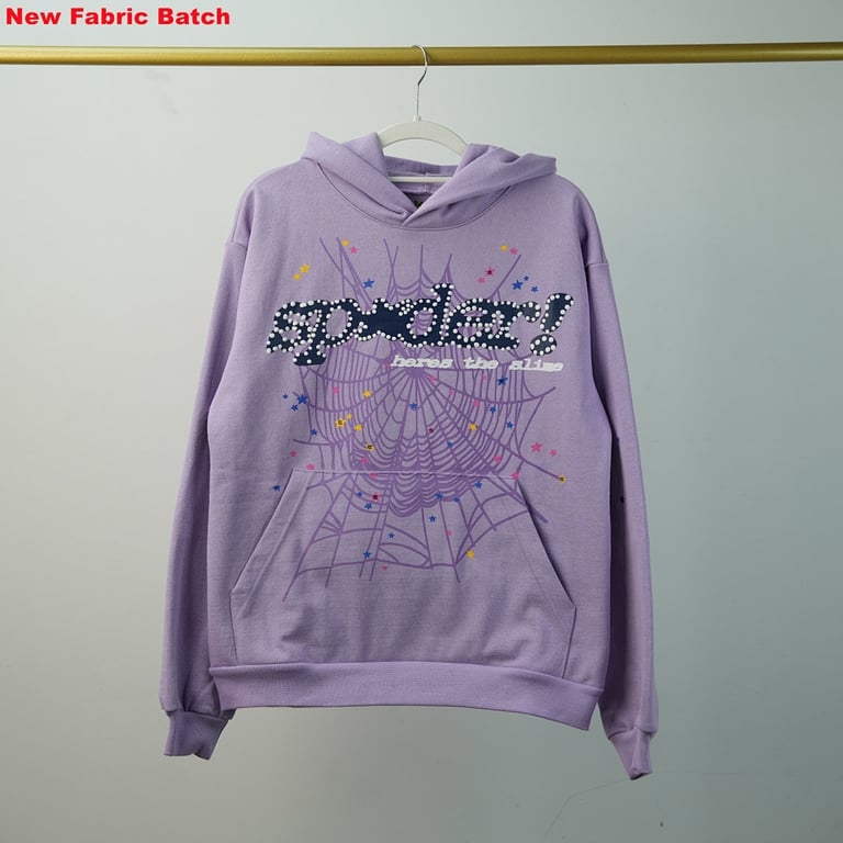 Sp5der Acai Hoodie Purple - 27