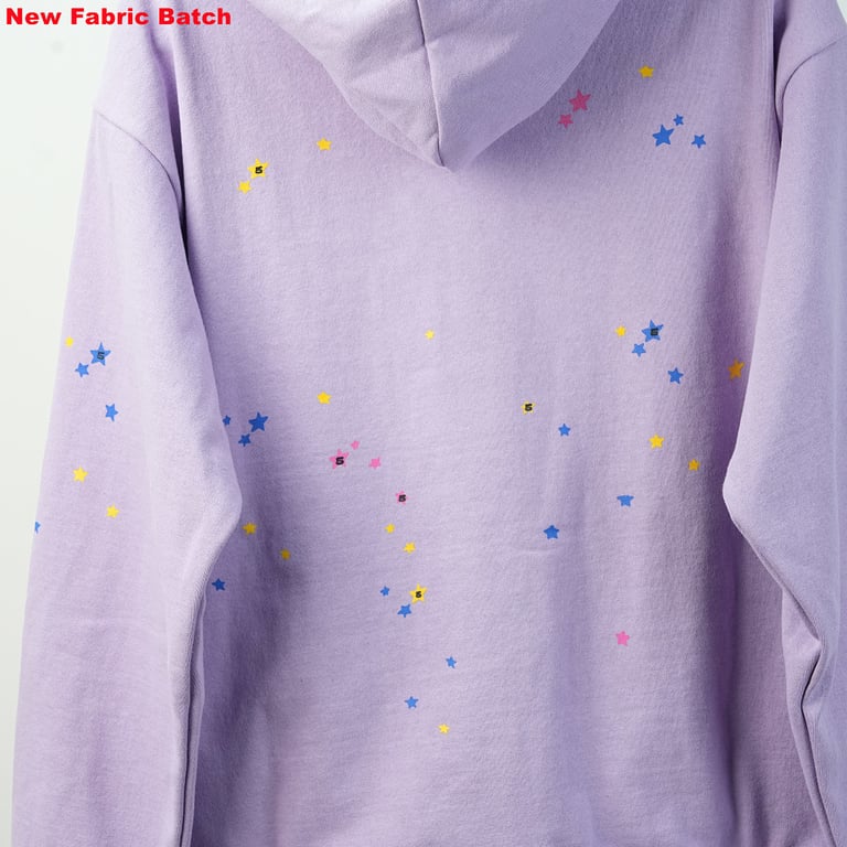 Sp5der Acai Hoodie Purple - 8