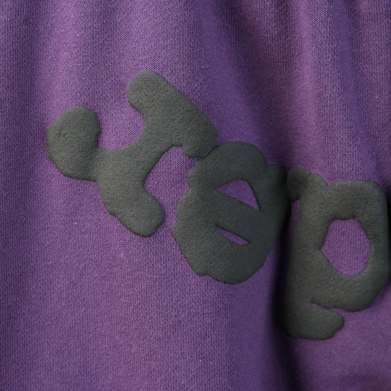 Sp5der Web Sweatpants Purple - 16