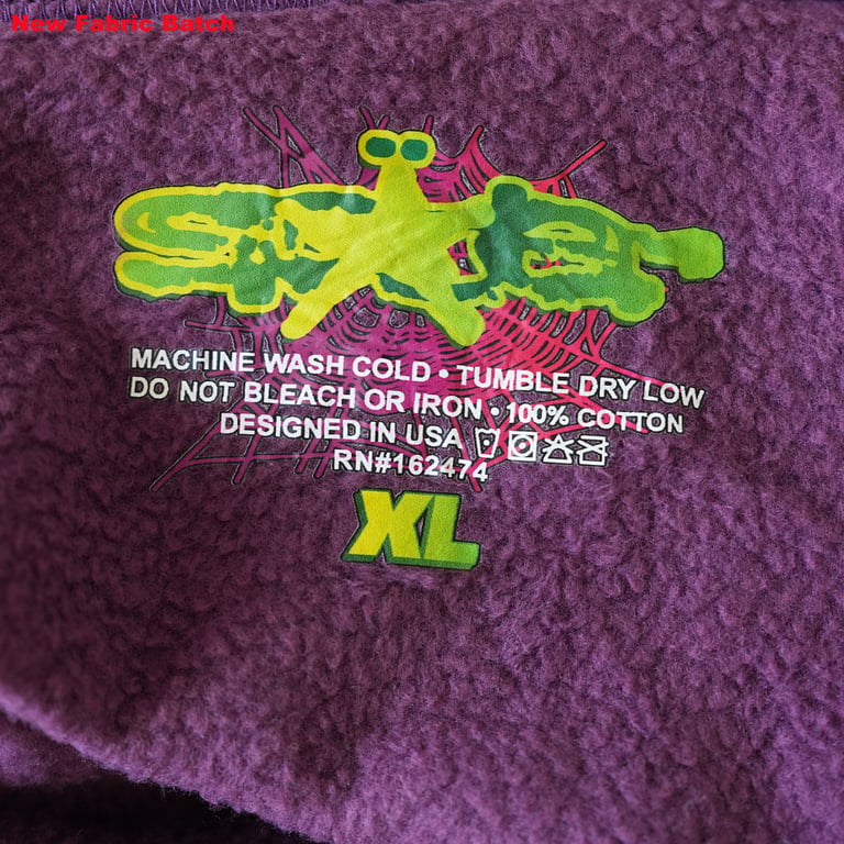 Sp5der Web Hoodie Purple - 21