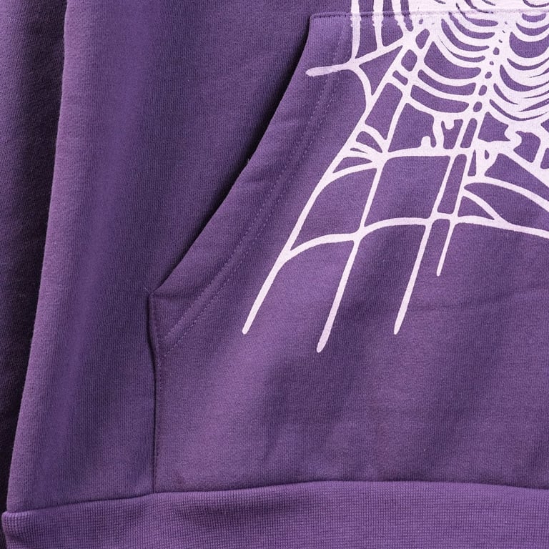 Sp5der Web Hoodie Purple - 24