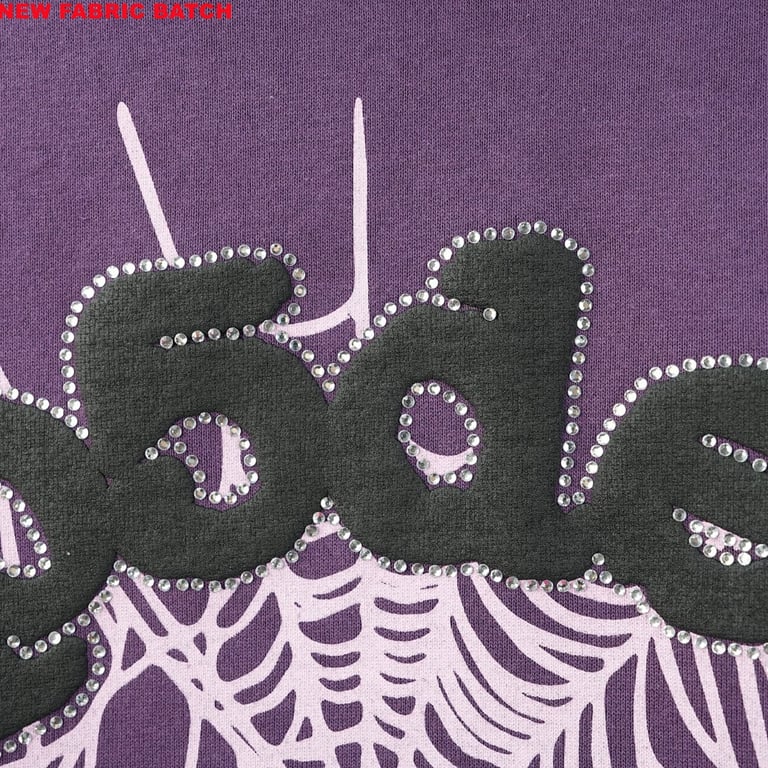 Sp5der Web Hoodie Purple - 6