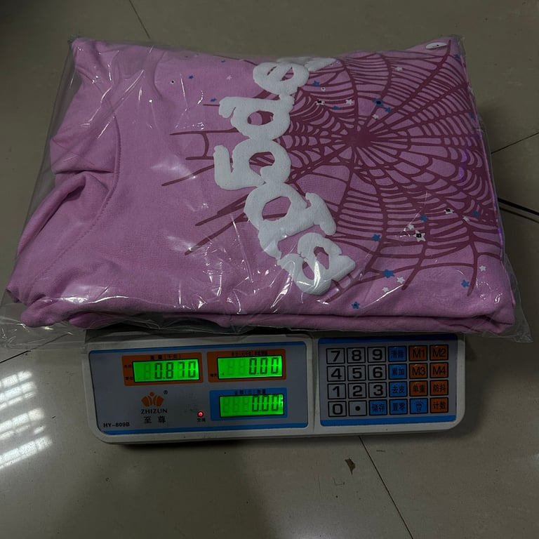 Sp5der OG Web Hoodie Pink - 2