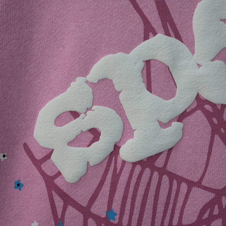 Sp5der OG Web Hoodie Pink - 18