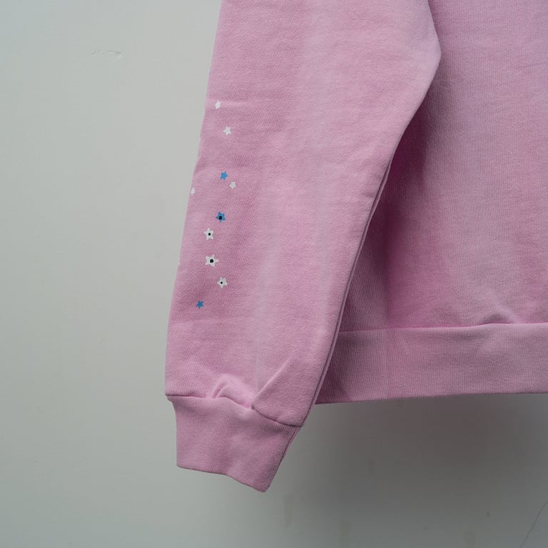 Sp5der OG Web Hoodie Pink - 27