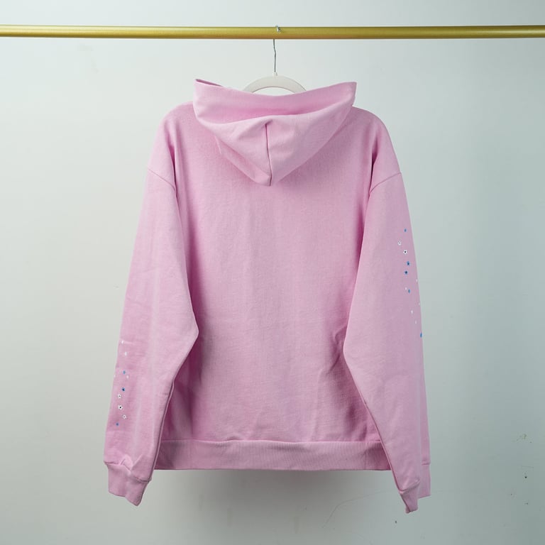 Sp5der OG Web Hoodie Pink - 28