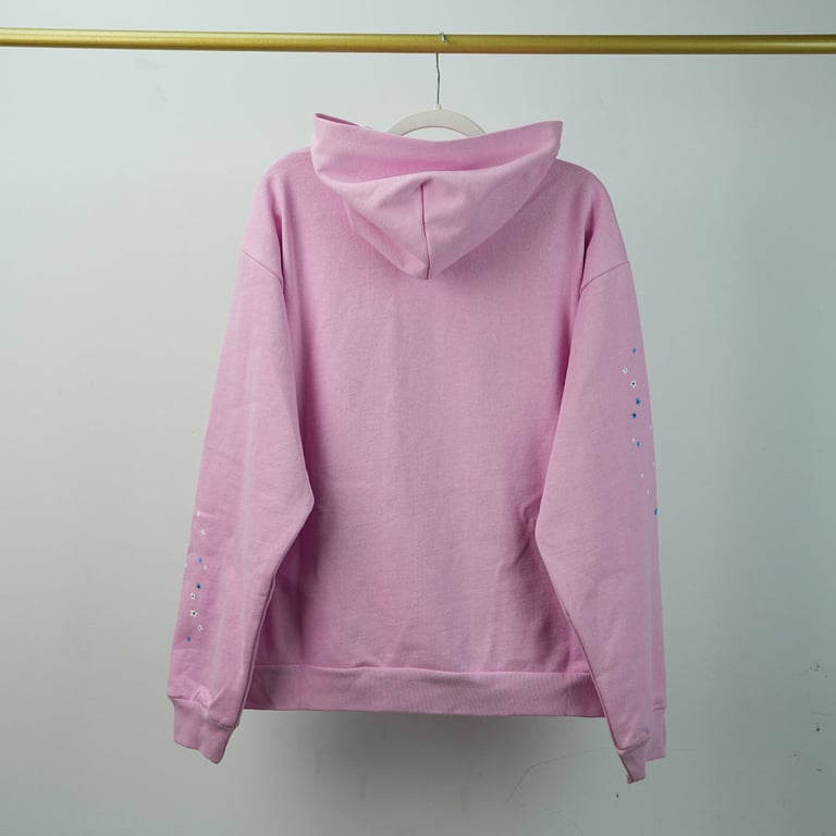 Sp5der OG Web Hoodie Pink - 30