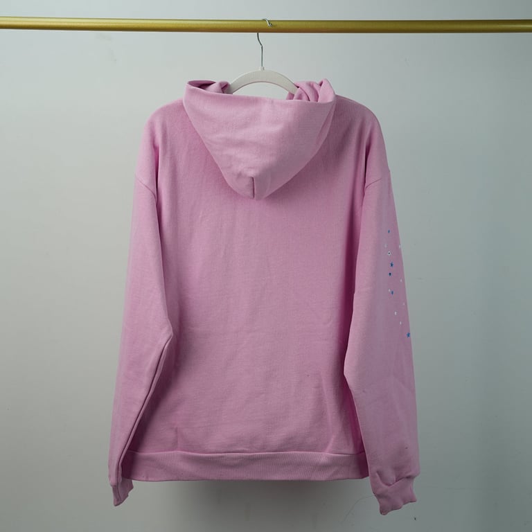 Sp5der OG Web Hoodie Pink - 34