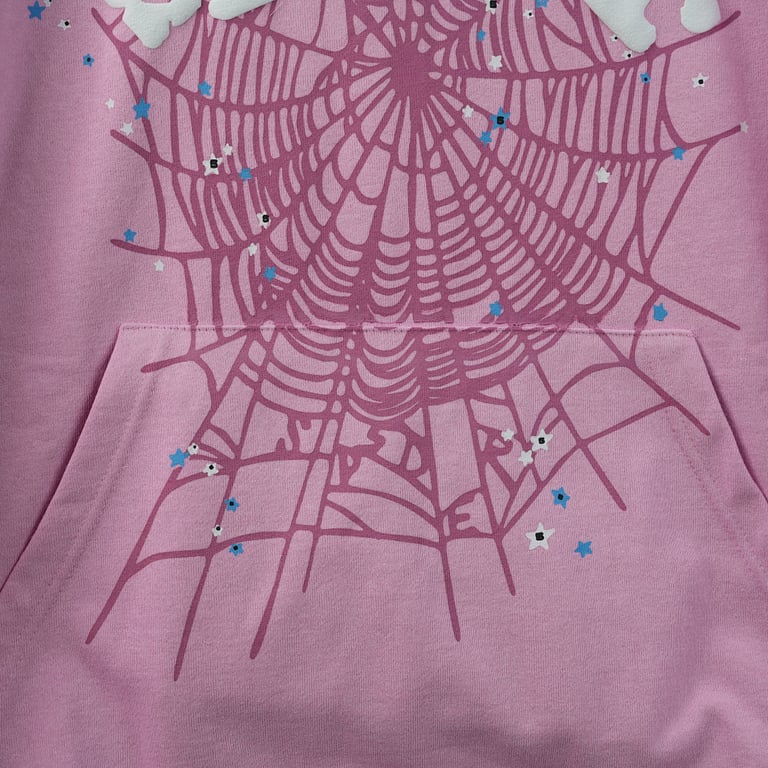 Sp5der OG Web Hoodie Pink - 37