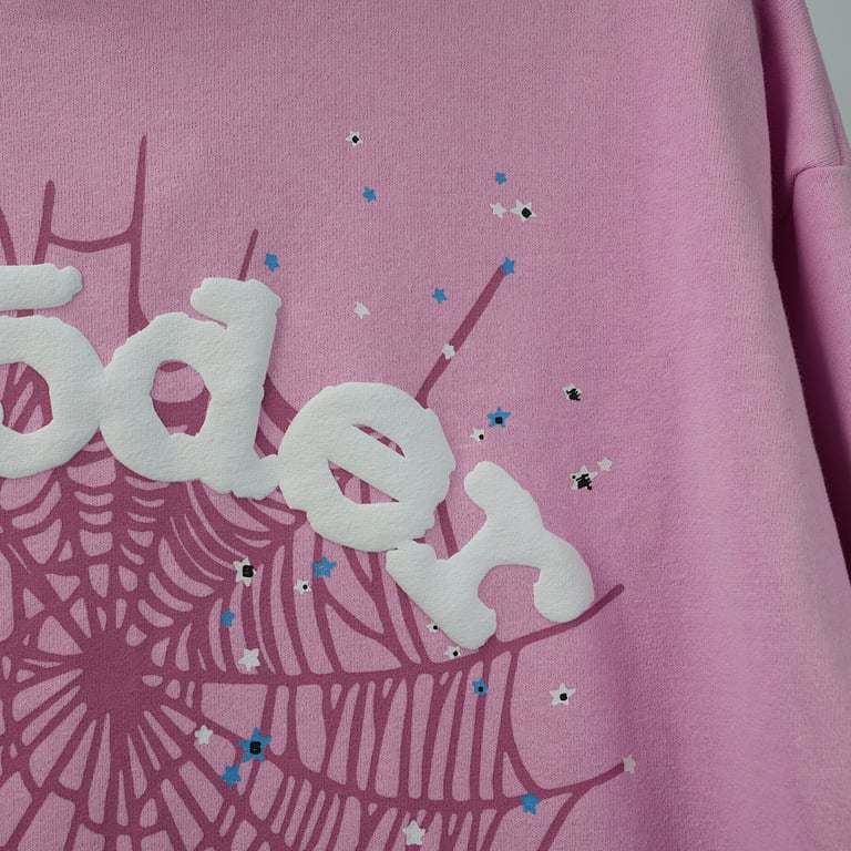 Sp5der OG Web Hoodie Pink - 38