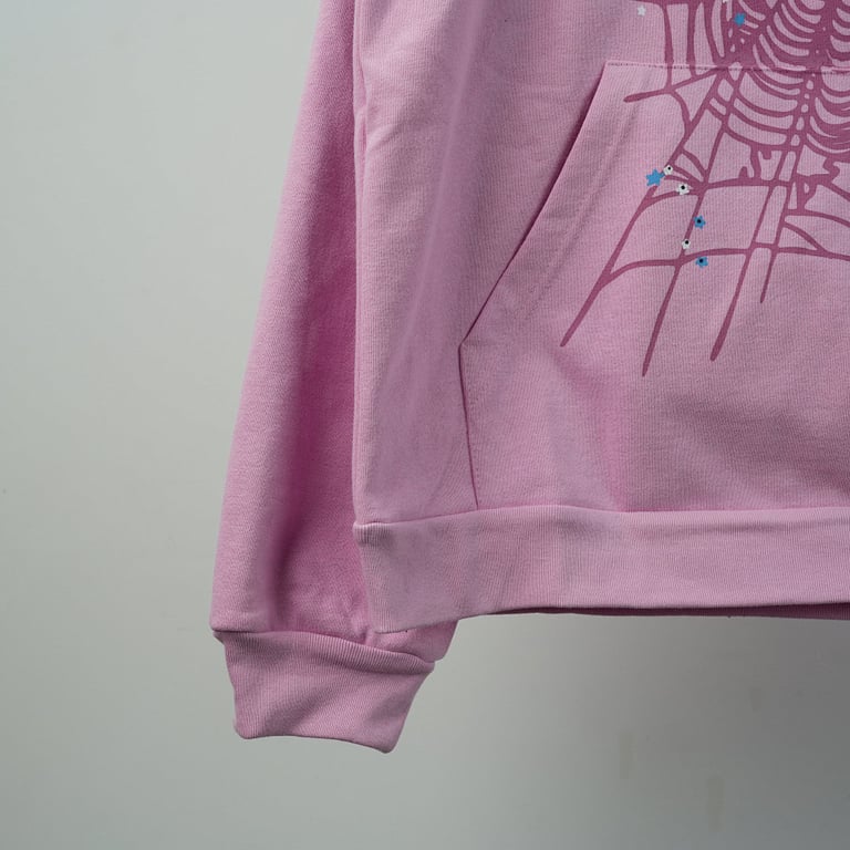 Sp5der OG Web Hoodie Pink - 41