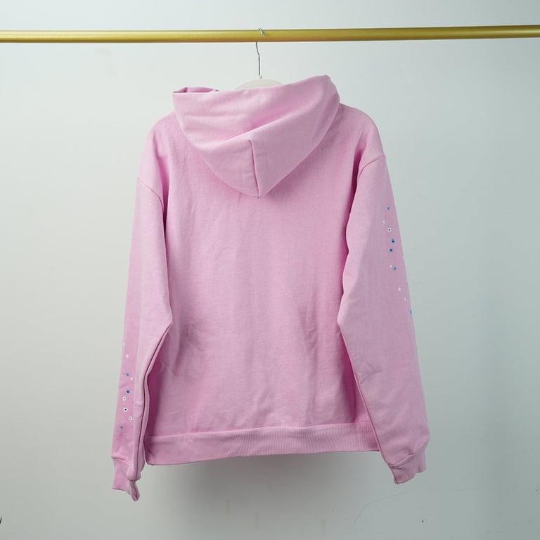 Sp5der OG Web Hoodie Pink - 50