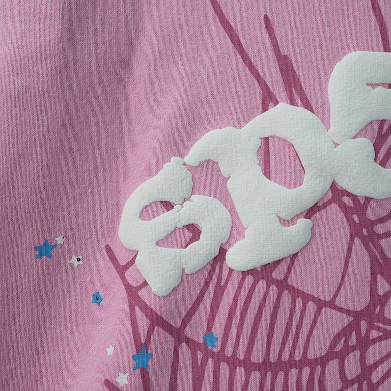 Sp5der OG Web Hoodie Pink - 57