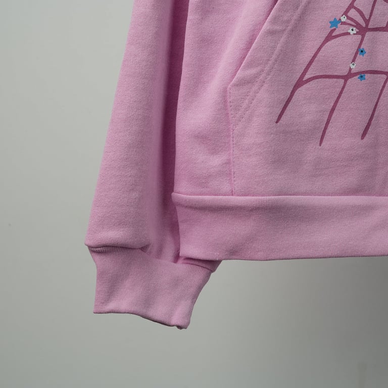 Sp5der OG Web Hoodie Pink - 59