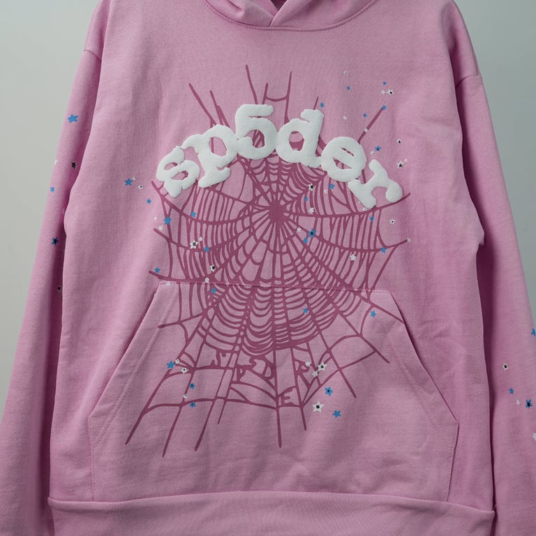 Sp5der OG Web Hoodie Pink - 60