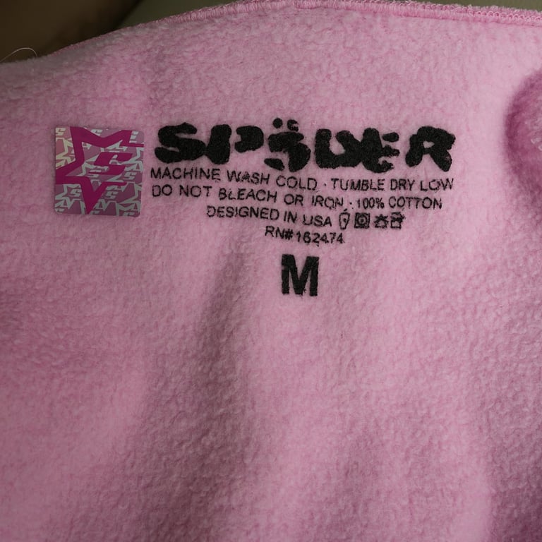 Sp5der OG Web Hoodie Pink - 62