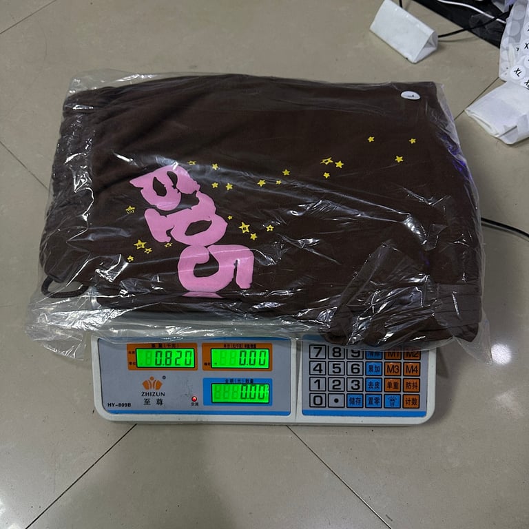 Sp5der Classic Sweatpant Brown - 2