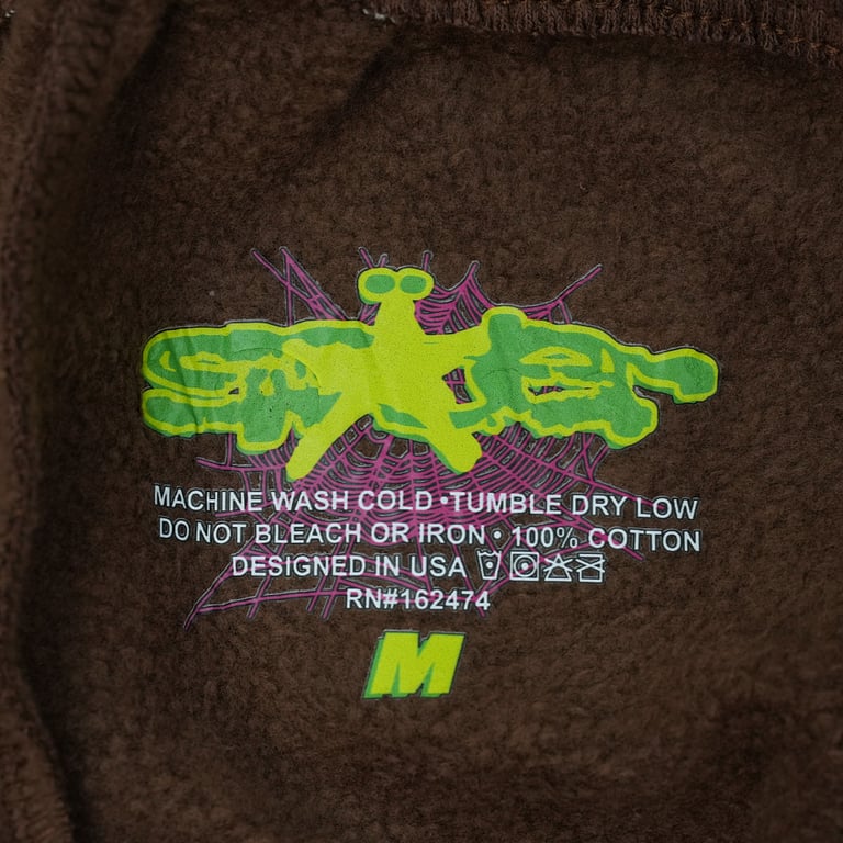 Sp5der Classic Sweatpant Brown - 13