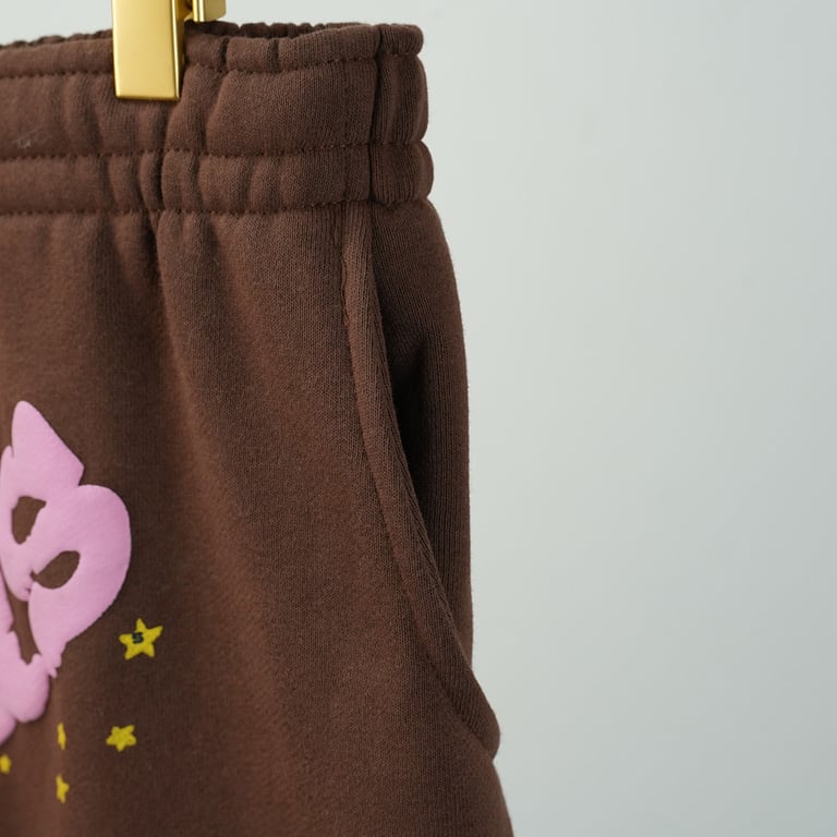 Sp5der Classic Sweatpant Brown - 16