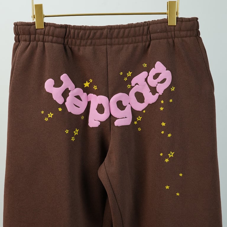 Sp5der Classic Sweatpant Brown - 18