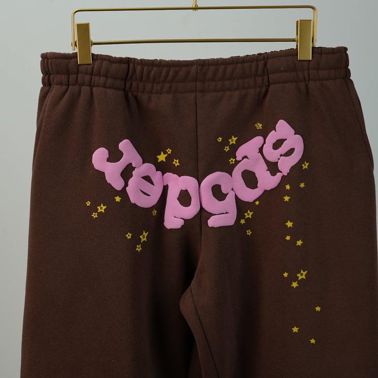 Sp5der Classic Sweatpant Brown - 19