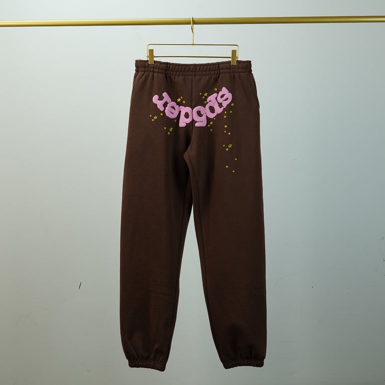 Sp5der Classic Sweatpant Brown - 24