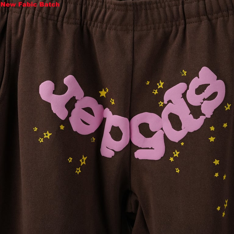 Sp5der Classic Sweatpant Brown - 9