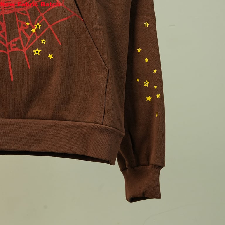 Sp5der Web Hoodie Brown - 12