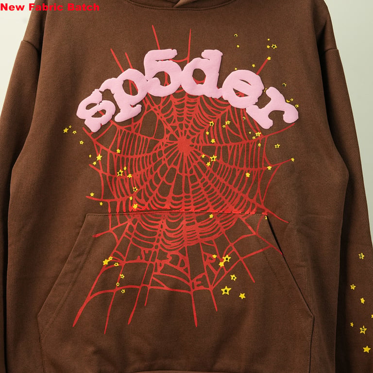 Sp5der Web Hoodie Brown - 14