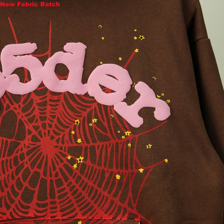 Sp5der Web Hoodie Brown - 15
