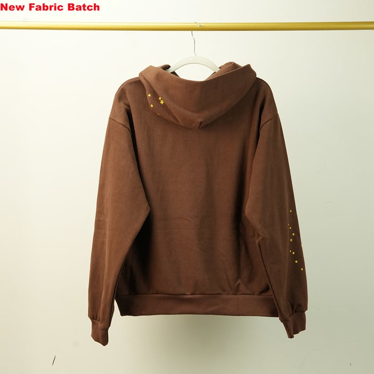 Sp5der Web Hoodie Brown - 23