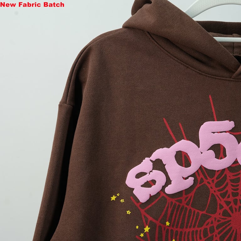 Sp5der Web Hoodie Brown - 29