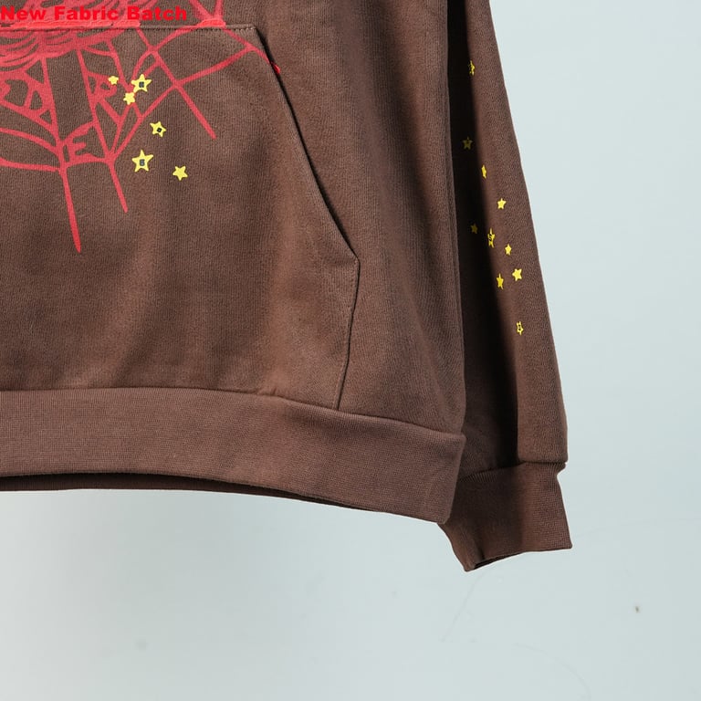 Sp5der Web Hoodie Brown - 31