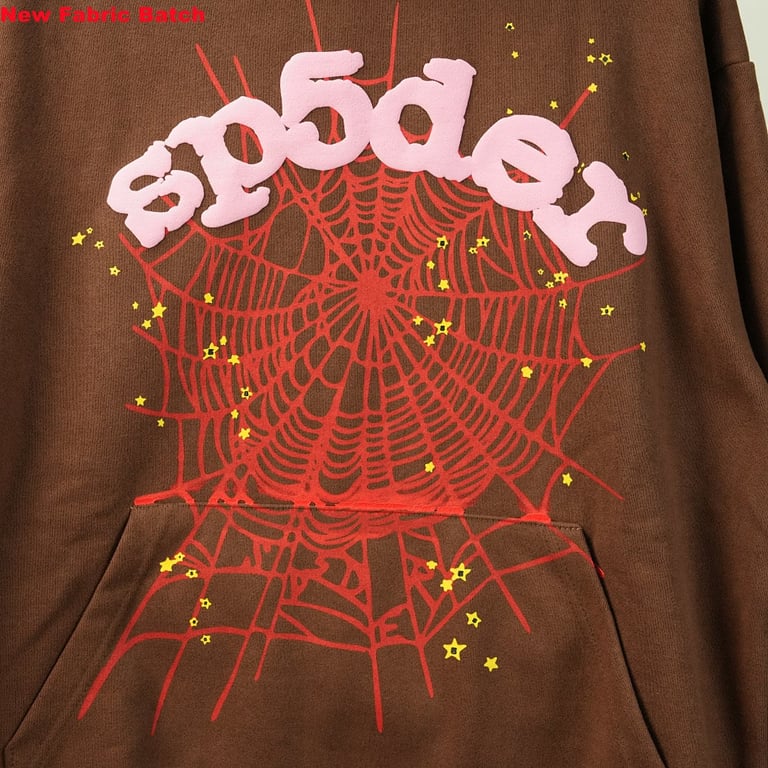 Sp5der Web Hoodie Brown - 35