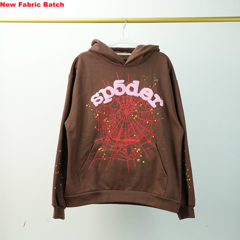 Sp5der Web Hoodie Brown - 41