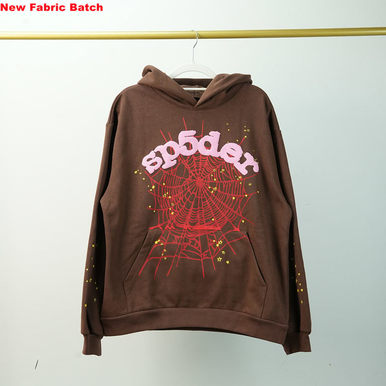 Sp5der Web Hoodie Brown - 42