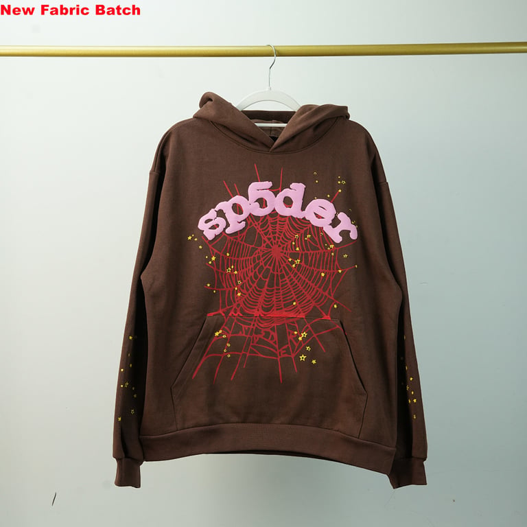 Sp5der Web Hoodie Brown - 43