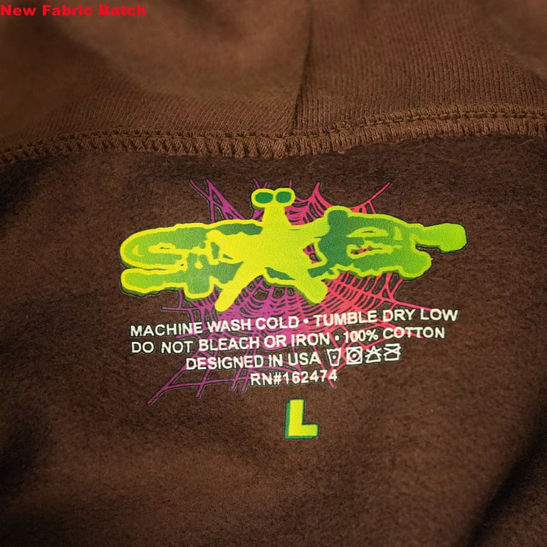 Sp5der Web Hoodie Brown - 46