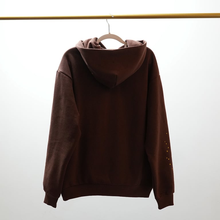Sp5der Web Hoodie Brown - 48
