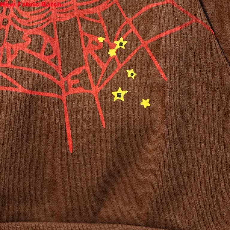 Sp5der Web Hoodie Brown - 7