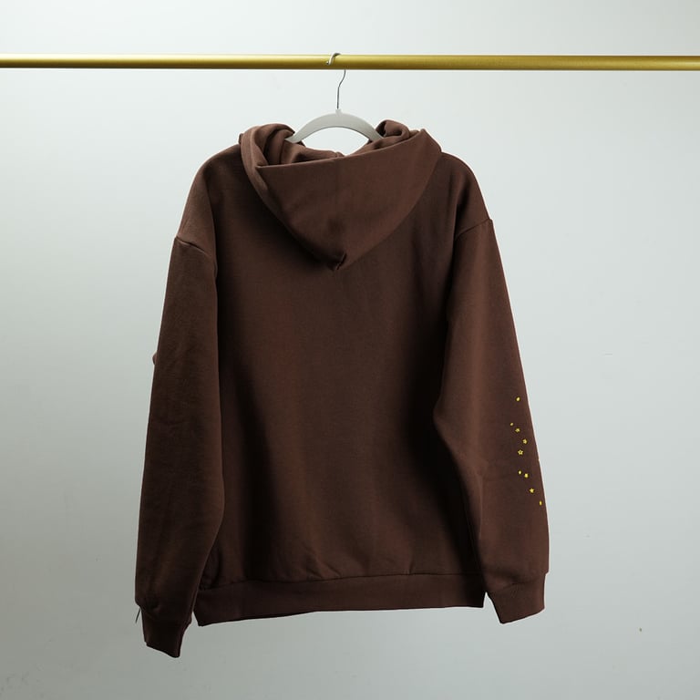 Sp5der Web Hoodie Brown - 59