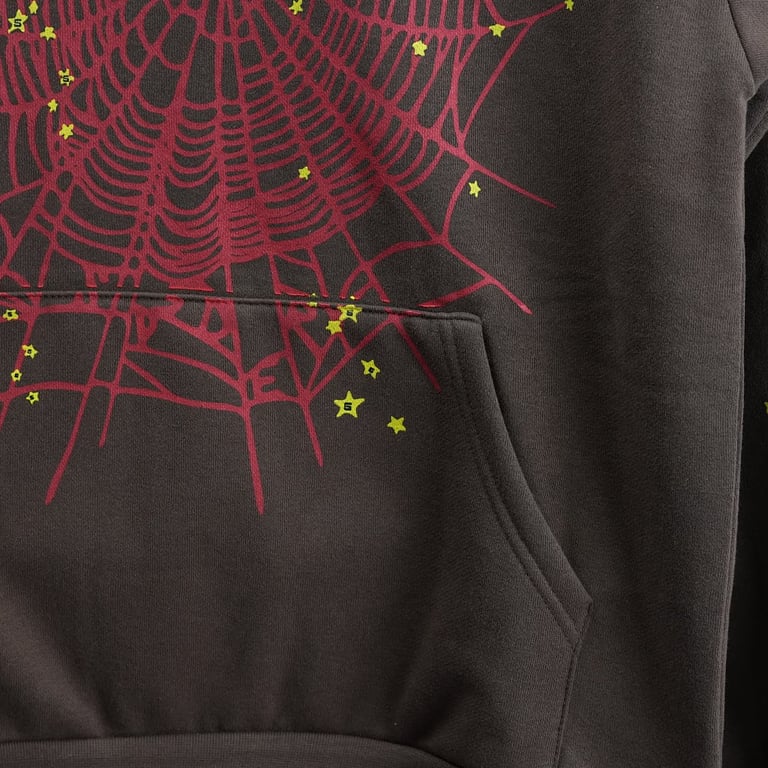 Sp5der Web Hoodie Brown - 63