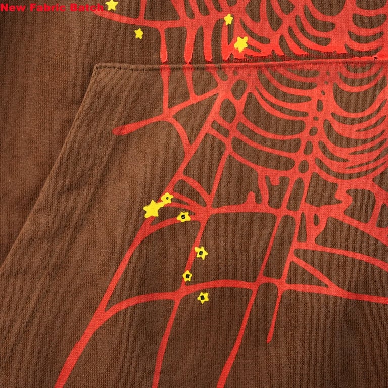 Sp5der Web Hoodie Brown - 8