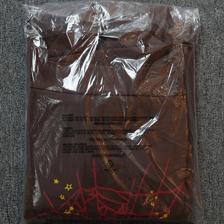 Sp5der Web Hoodie Brown - 70