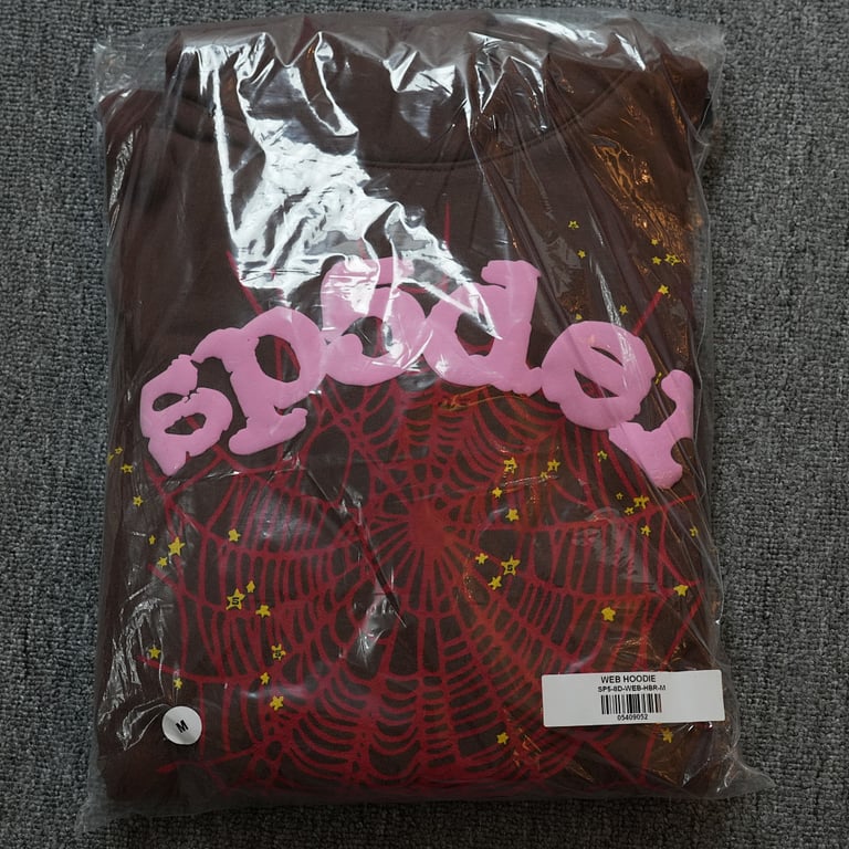 Sp5der Web Hoodie Brown - 71