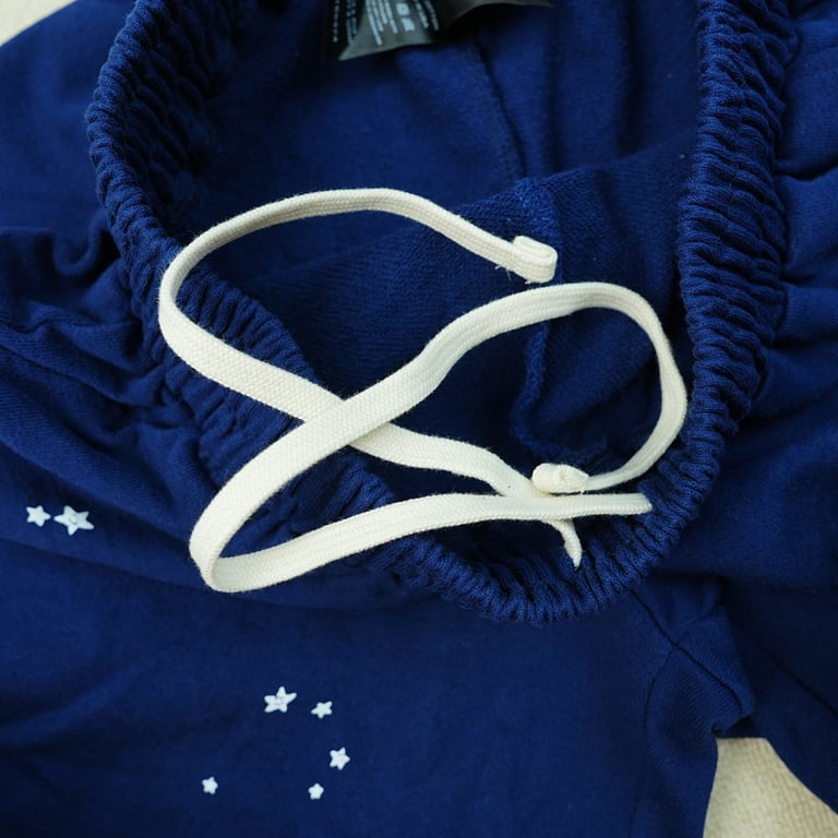 Sp5der 0G Web Logo Sweat Short Navy - 10