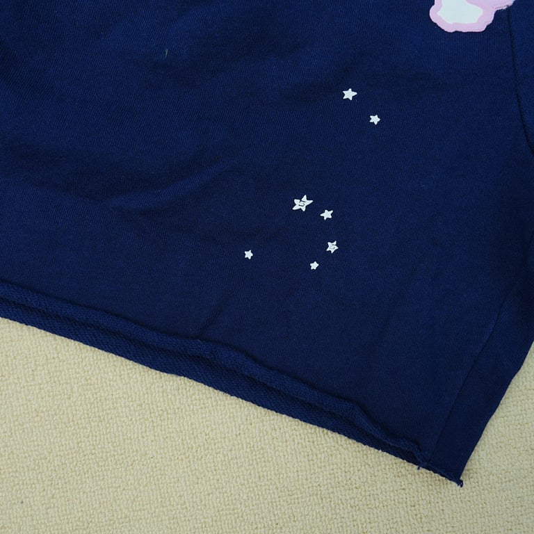 Sp5der 0G Web Logo Sweat Short Navy - 15
