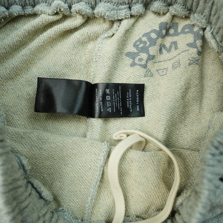 Sp5der OG Web Logo Sweat Short Heather Grey - 11