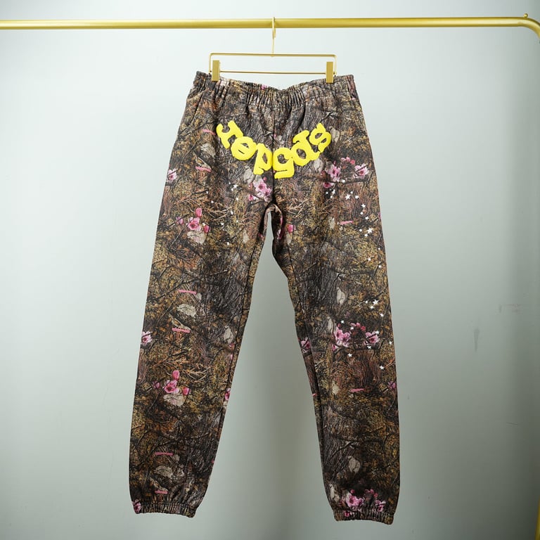 Sp5der Real Tree OG Web Sweatpants Camo - 22