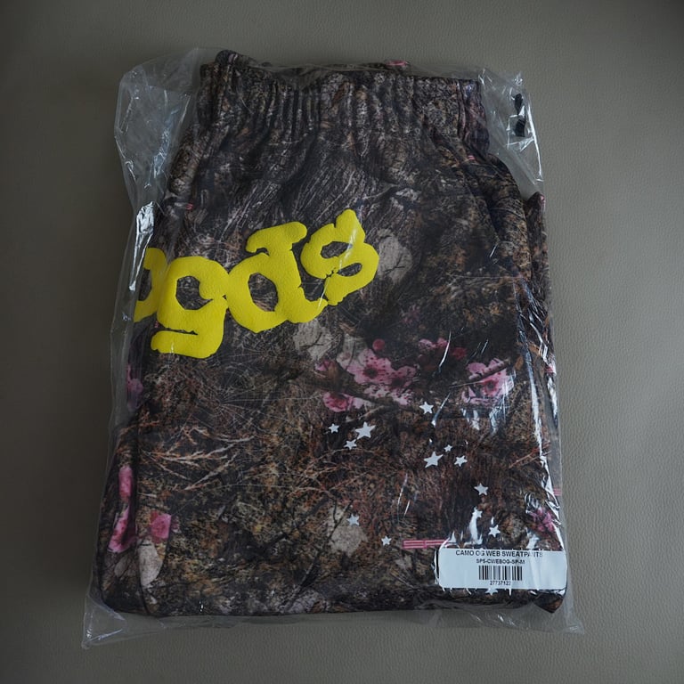 Sp5der Real Tree OG Web Sweatpants Camo - 23